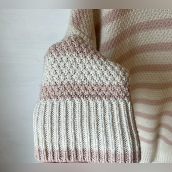 *SOLD* Madewell Striped Pickford Pullover Sweater Size: Medium - Picture 8 of 9